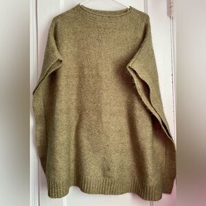 Universal Thread Oversized Short Dolman Sleeves Straight Line Sweater Sz: OSFM